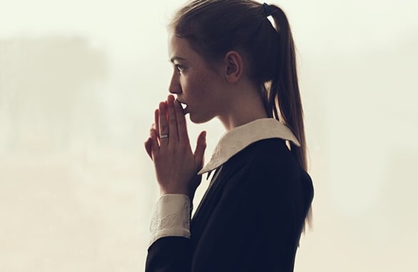 Girl is Praying | Pure Flix