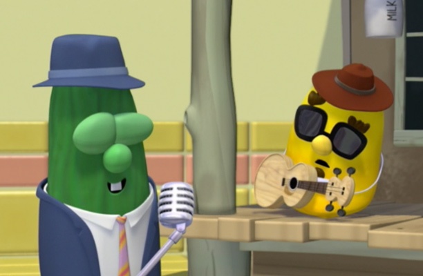 Veggietales Top 7 Silly Songs For Young Ones Belly button fingering (animated gif). veggietales top 7 silly songs for