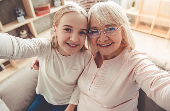 Child's Selfie With Grandma | Pure Flix
