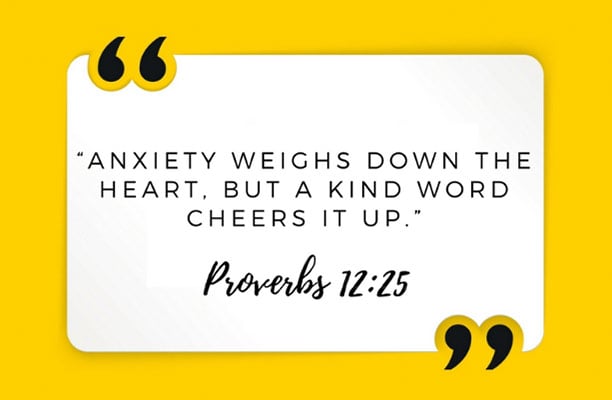 Provérbios 12:25 |  Pure Flix