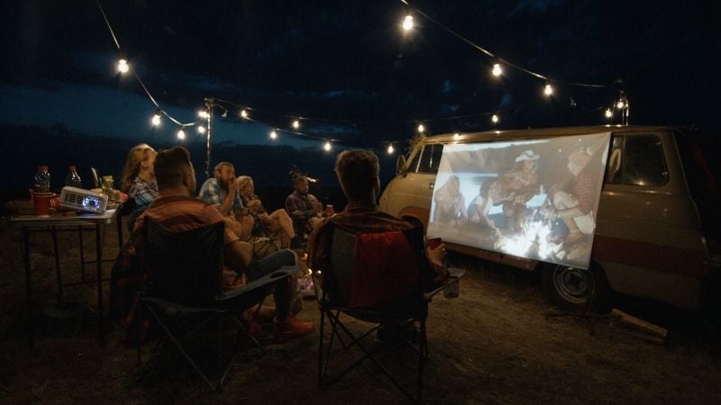 Outdoor Movie Night Pure Flix July 4