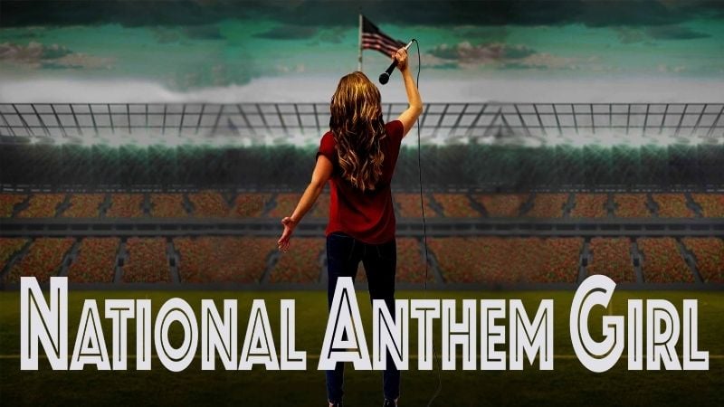 Patriotic Movie National Anthem Girl