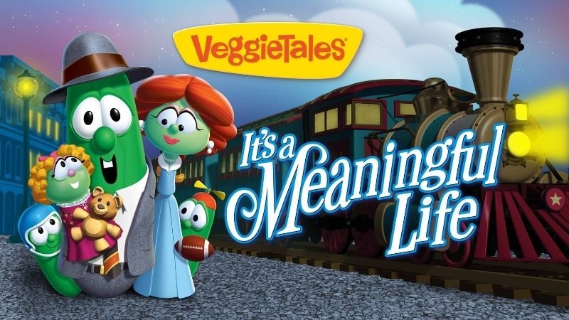 Veggie Tales It's A Meaningful Life kids Christmas movies