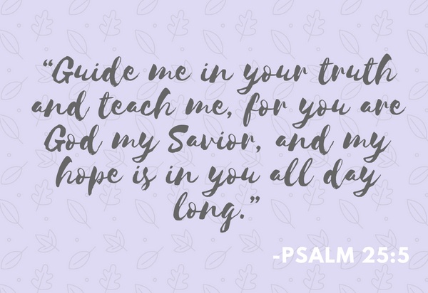 Psalm 25:5 | Pure Flix