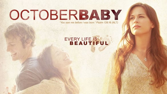 Poster de filme do bebê de outubro |  Pure Flix