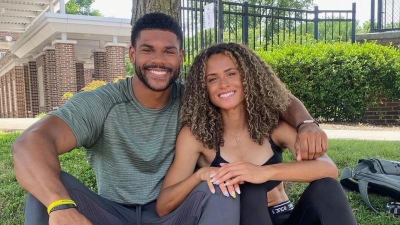 Olympian Sydney McLaughlin and Andre Levrone Jr. say their love is  'God-sent' - TheGrio