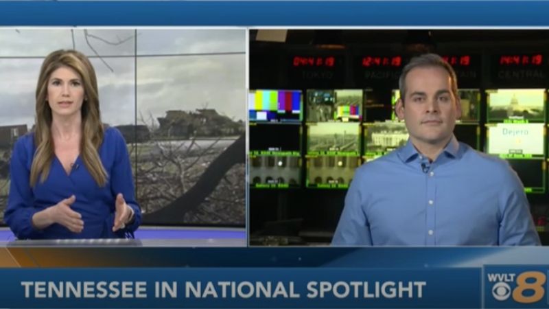 David Begnaud discusses Nashville tornadoes