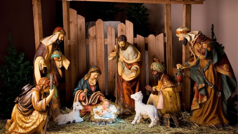 Indiana nativity scene