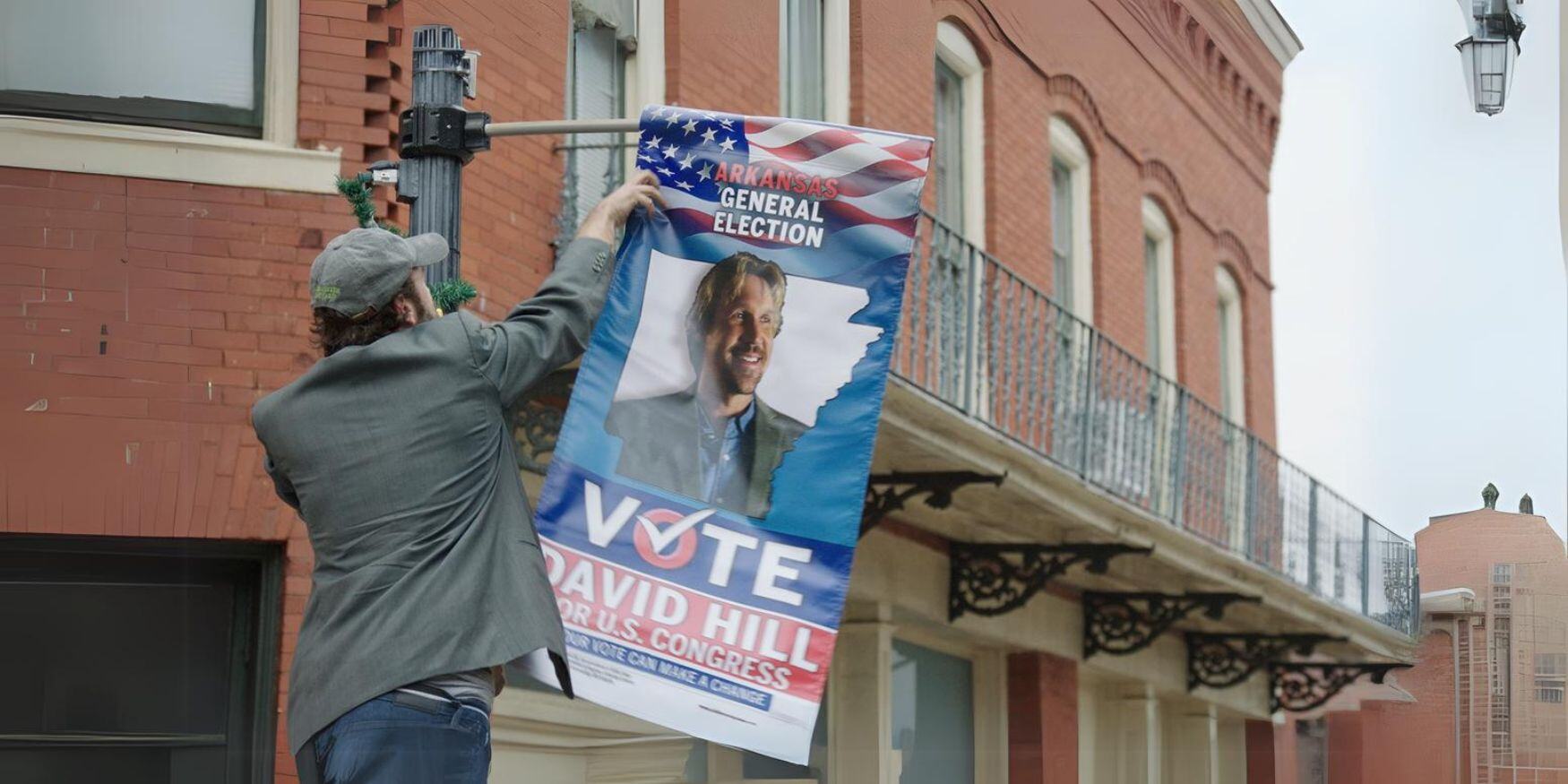 voting banner gnd in god we trust